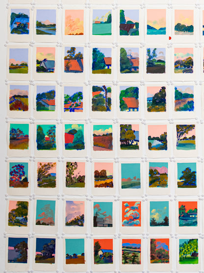 Archéologie partielle du paysage (2025 / 2026) - Nattosito [9,5 x 14 cm]