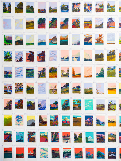 Archéologie partielle du paysage (2025 / 2026) - Nattosito [9,5 x 14 cm]