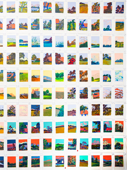 Archéologie partielle du paysage (2025 / 2026) - Nattosito [9,5 x 14 cm]