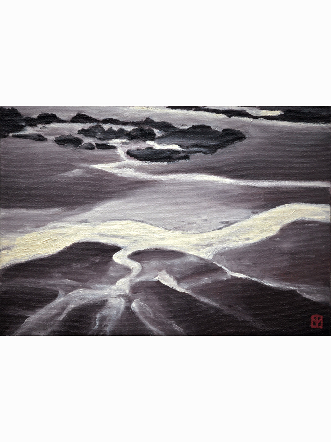 Paisaje de arena y agua (2026) - Manuel Luca de Tena [19x27 cm]