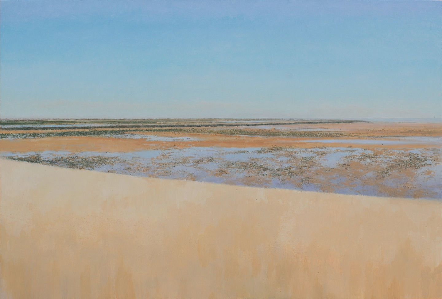 Bajamar en La Jara XIV (2025) - José Luis Romero [66x96 cm]