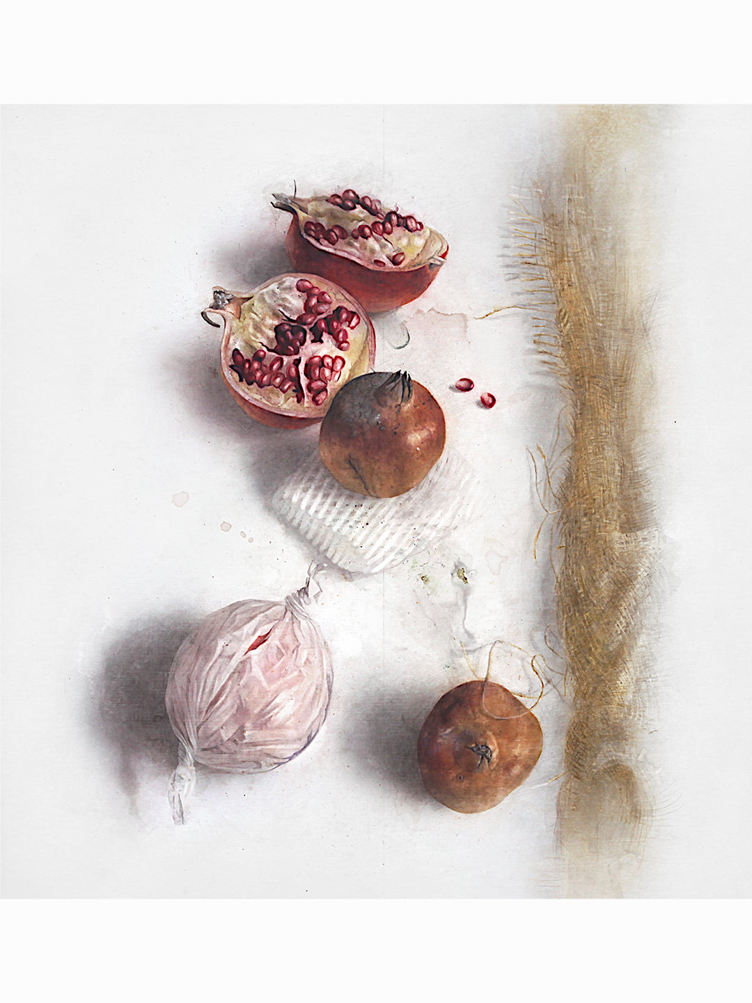 Fruta V (2023) - Gen Isoe [43,3 x 41 cm]