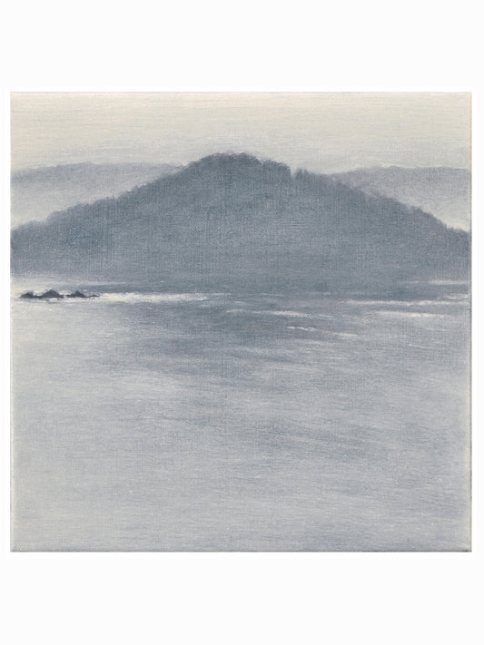 La ría. Haiku II (2025) - Manuel Luca de Tena [30x30 cm]