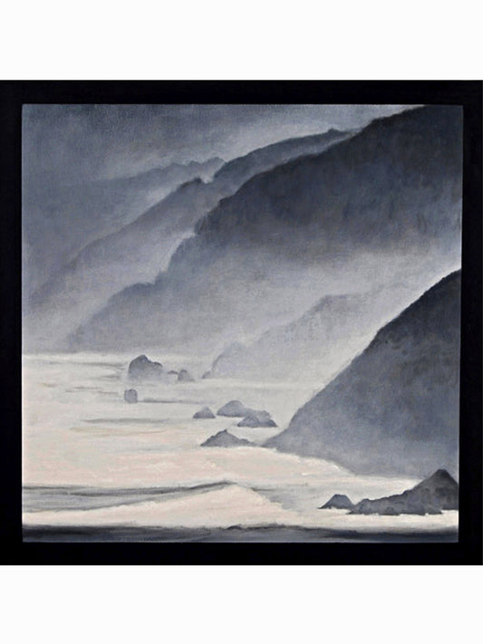 Mar y Niebla I (2021) - Manuel Luca de Tena [80x80 cm]