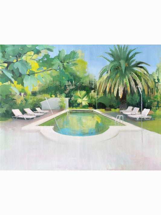Abrimos temporada de piscina (2025) - Carmen Montero [85x110 cm]