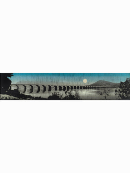 Rockville bridge (2025) - Enrique González [21,5 x 99,5 cm]