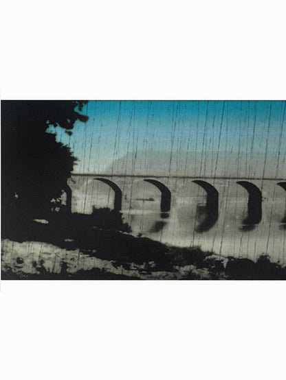 Rockville bridge (2025) - Enrique González [21,5 x 99,5 cm]