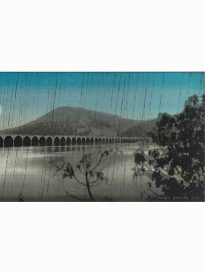Rockville bridge (2025) - Enrique González [21,5 x 99,5 cm]