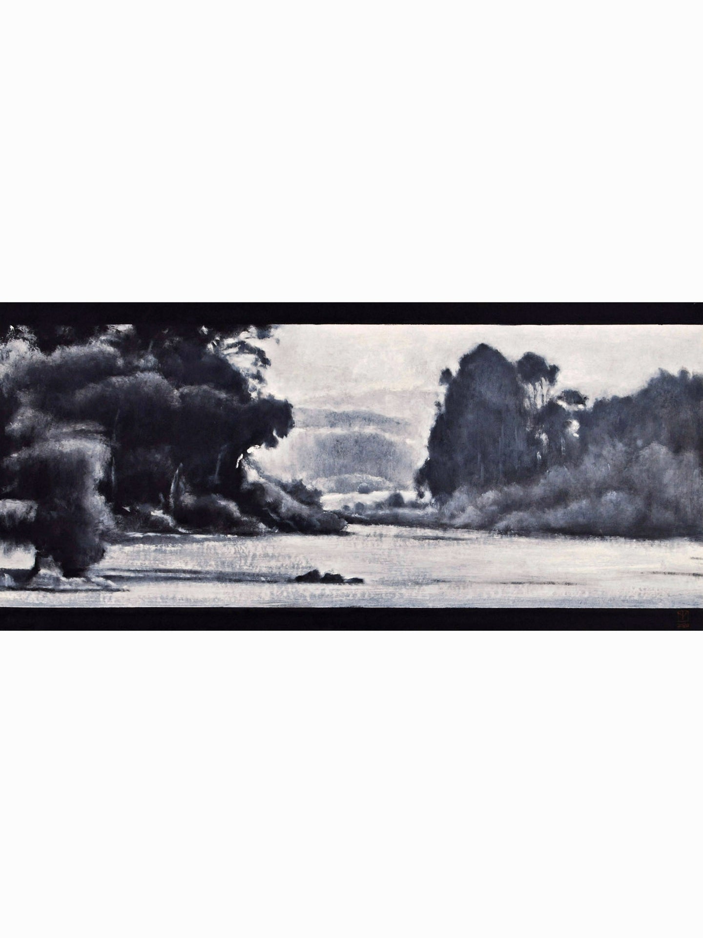 Memoria de la luz IX (2020) - Manuel Luca de Tena [35x75 cm]