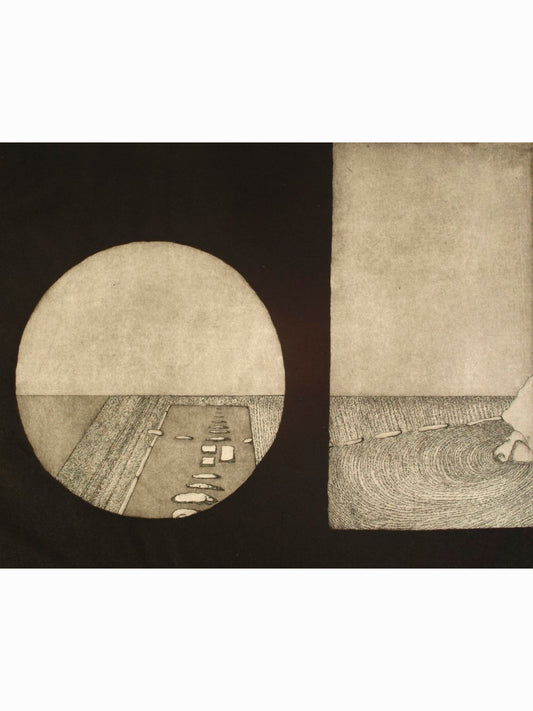 A través de la ventana (2004) - Prado de Fata [39 x 49,5 cm]