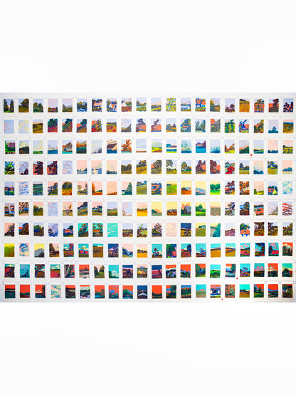 Archéologie partielle du paysage (2025 / 2026) - Nattosito [9,5 x 14 cm]