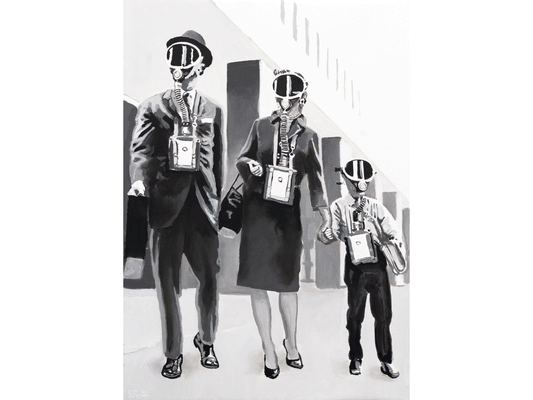 El futuro ya está aquí (2026) - Sergio Frutos [70x50x2cm]