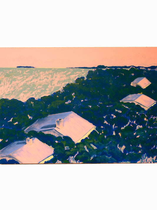 Étude jard sur mer (2025) - Nattosito [100 x 70 cm]