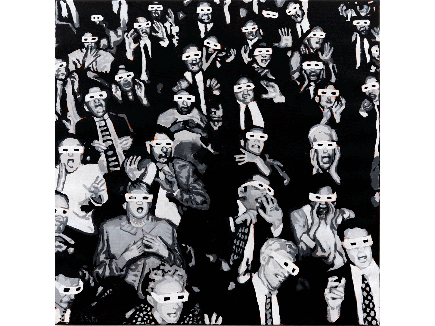 Horror movie (2026) - Sergio Frutos [80x80x2cm]