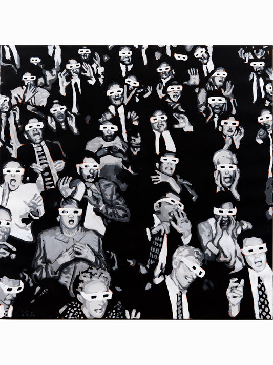 Horror movie (2026) - Sergio Frutos [80 x 80 cm]