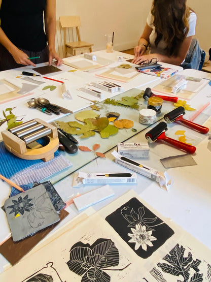 Taller Linograbado- Fernanda Staude (15 enero)