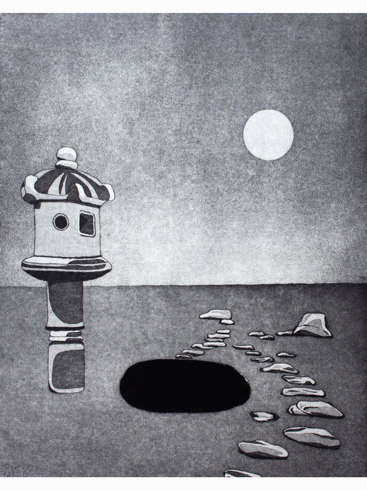 Linterna en Luna Llena (2004) - Prado de Fata [54 x 43 cm]