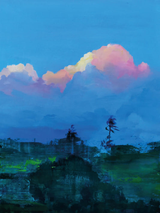 Palmeras lejanas (2023) - Carmen Montero [80x60 cm]