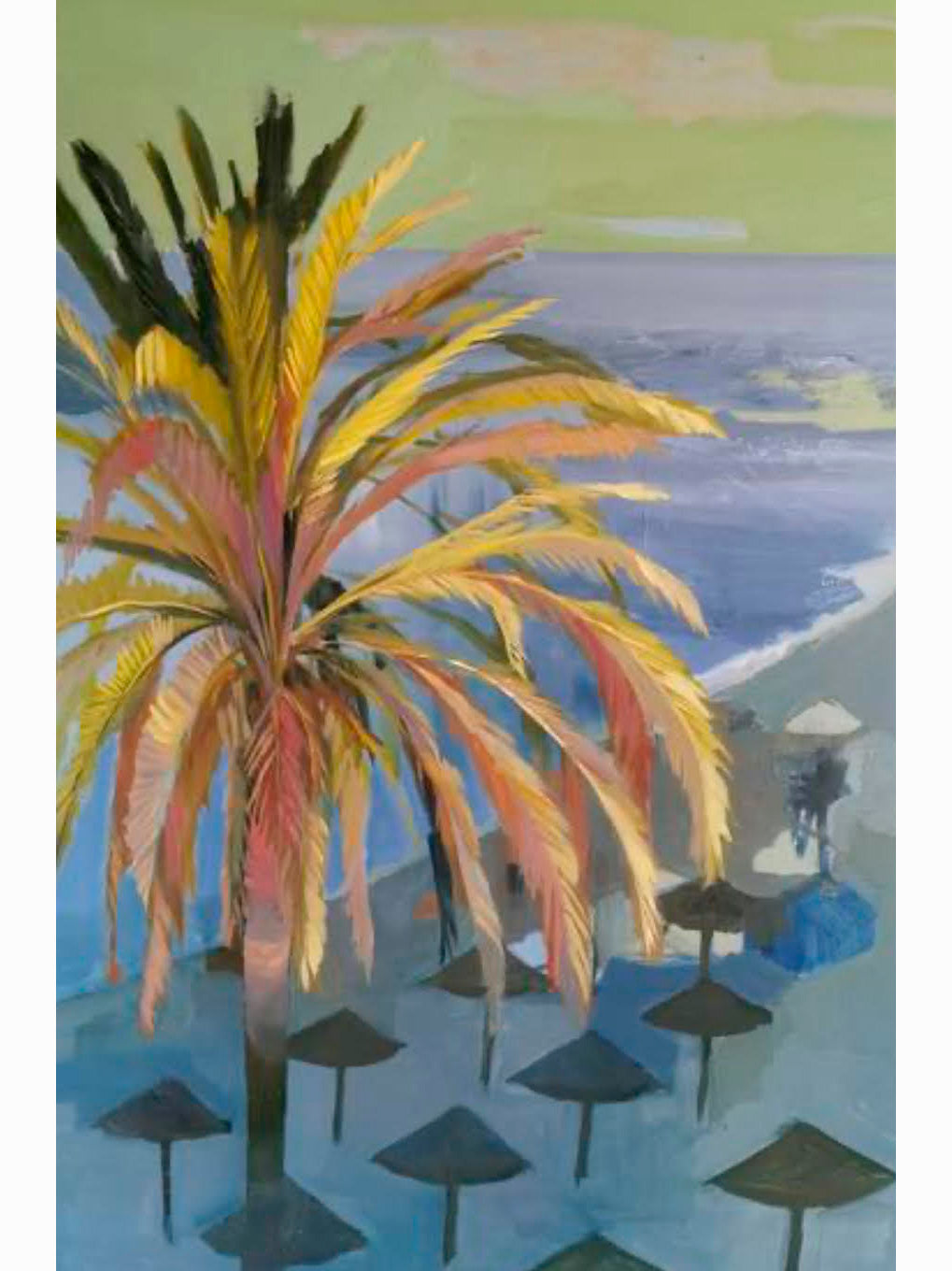 Palmera al sol (2023) - Carmen Montero [60x40 cm]