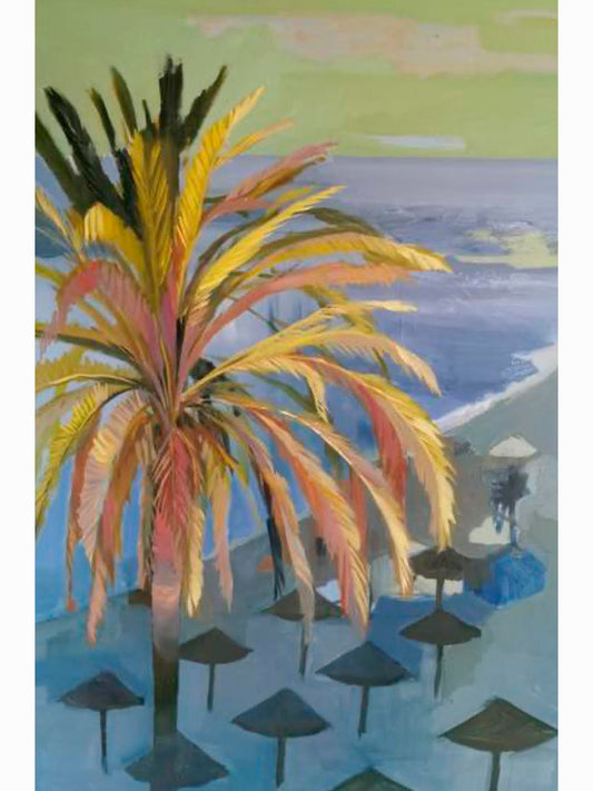 Palmera al sol (2023) - Carmen Montero [60x40 cm]