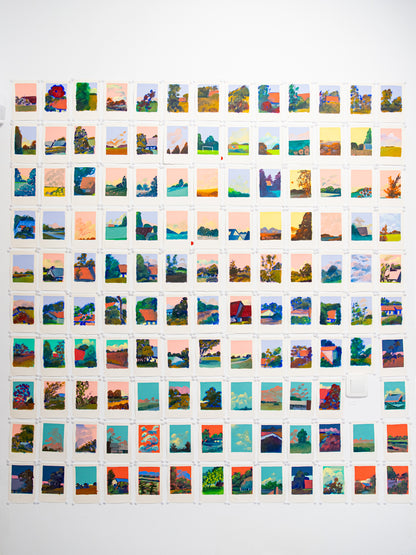 Archéologie partielle du paysage (2025 / 2026) - Nattosito [9,5 x 14 cm]