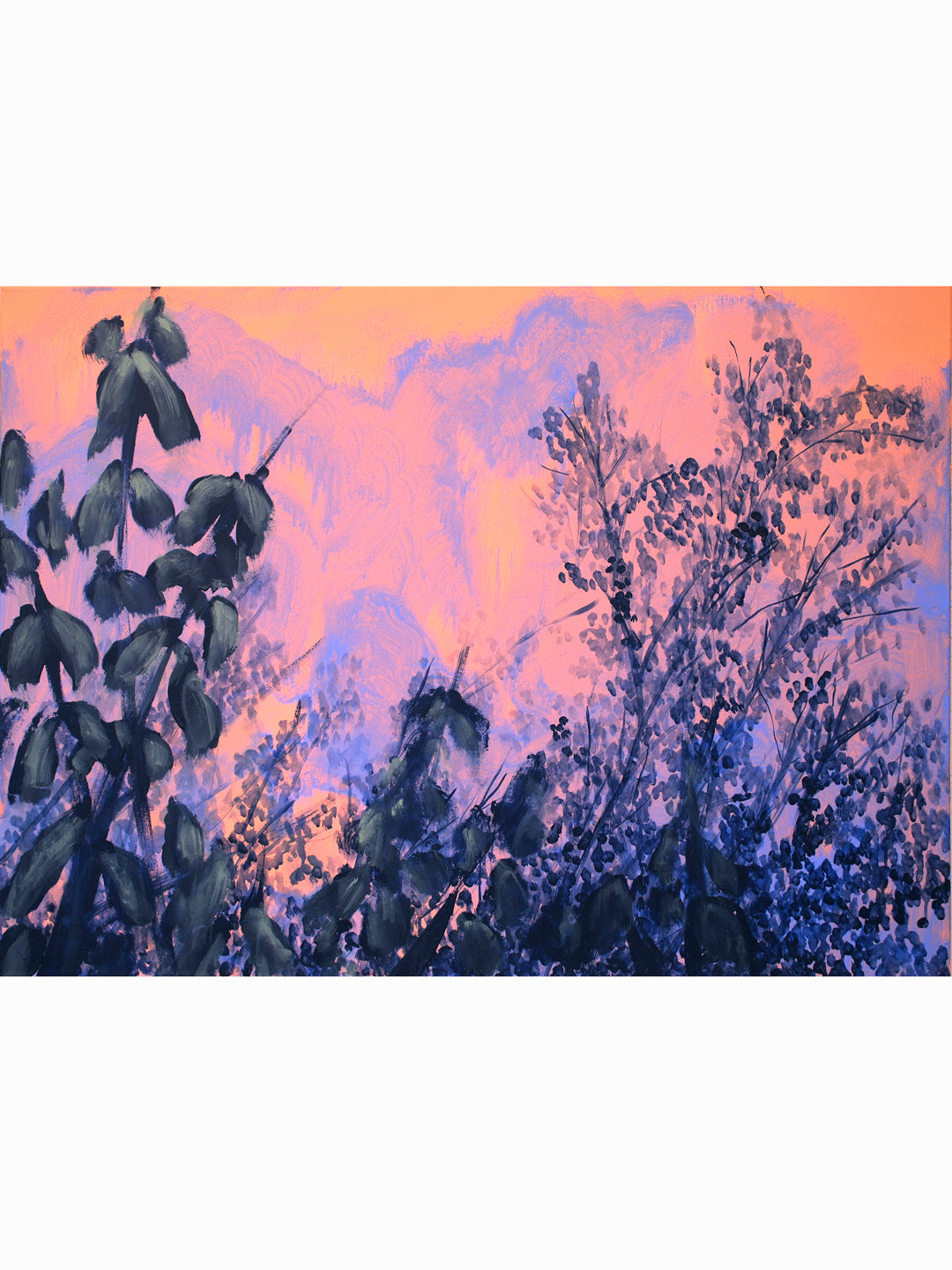 Étude du vent II (2025) - Nattosito [100 x 70 cm]