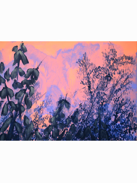 Étude du vent II (2025) - Nattosito [100 x 70 cm]