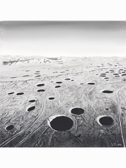 Yucca Flat I (2026) - Sergio Frutos [40 x 40 cm]